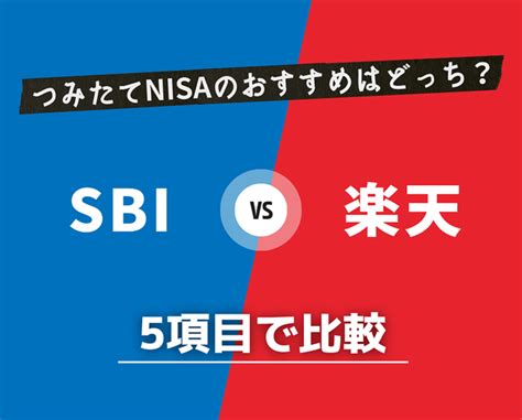 SBI証券と楽天証券の新NISA比較！どちらを選ぶべきか？